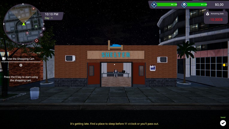 Homeless Life Simulator screenshot