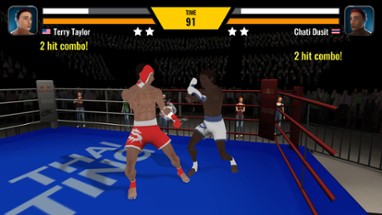 Muay Thai Fighting Image