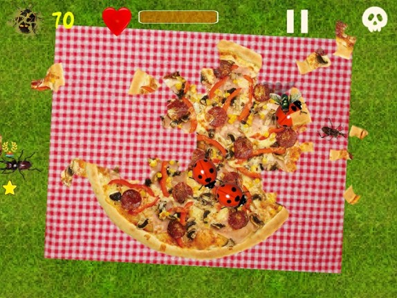 Pizza Defense : Pizza games, bug games,killing games screenshot