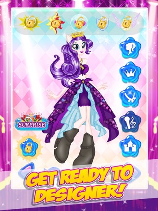 Pony Rainbow Friendship Dress Up Games screenshot