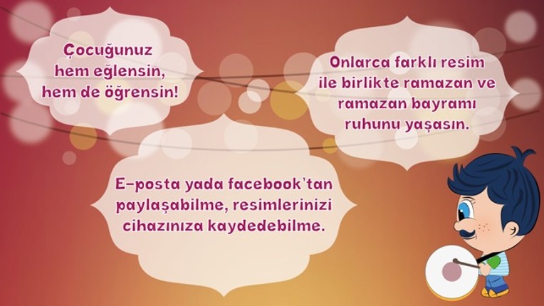 Ramazan Boyama Kitabı - Minik Bilge Ramazan Ayını Kutluyor screenshot