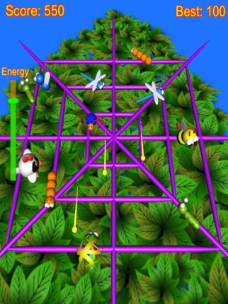 Spider Attack arcade game Image