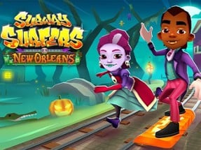 Subway Surfers Halloween Puzzle Image