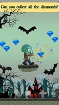 Zombies vs Bats - Rock Climbing Game Image