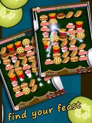 Align Food Crush - Be a Crunchy Match up Cham screenshot