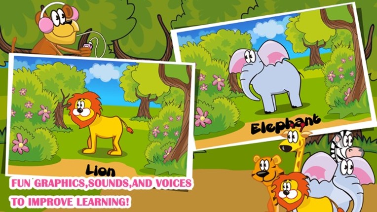 Animals Toddler Preschool FREE -  All in 1 Educational Puzzle Games for Kids screenshot
