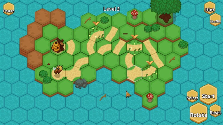 Bee Flowers screenshot