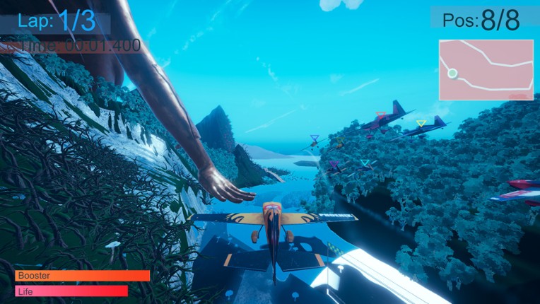 Blue swift wind screenshot
