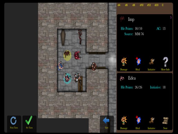 Endless RPG: Random Dungeon Map Generator for D&D 5e and Pathfinder 1e screenshot