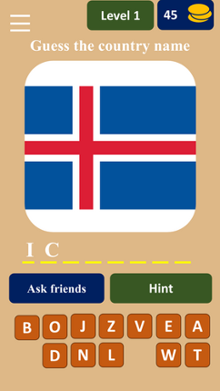 Flags Quiz screenshot