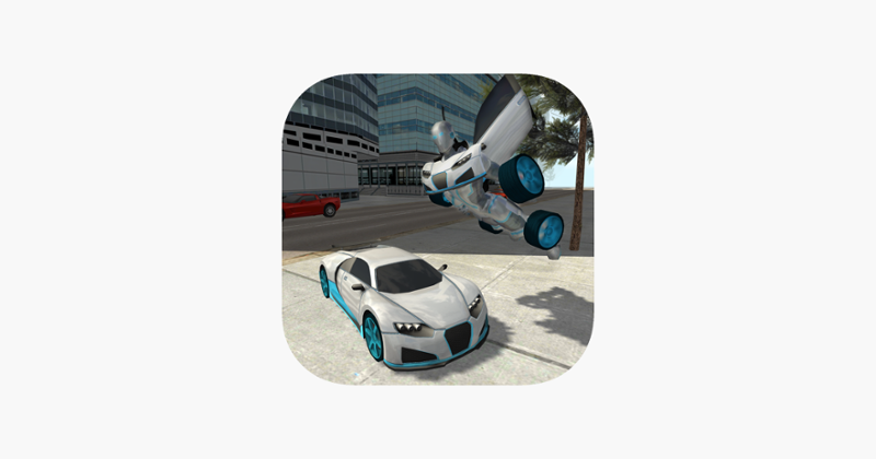 Flying Car Robot Flight Drive Simulator Game 2017 Image