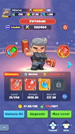 Hero Z: Idle Defense screenshot