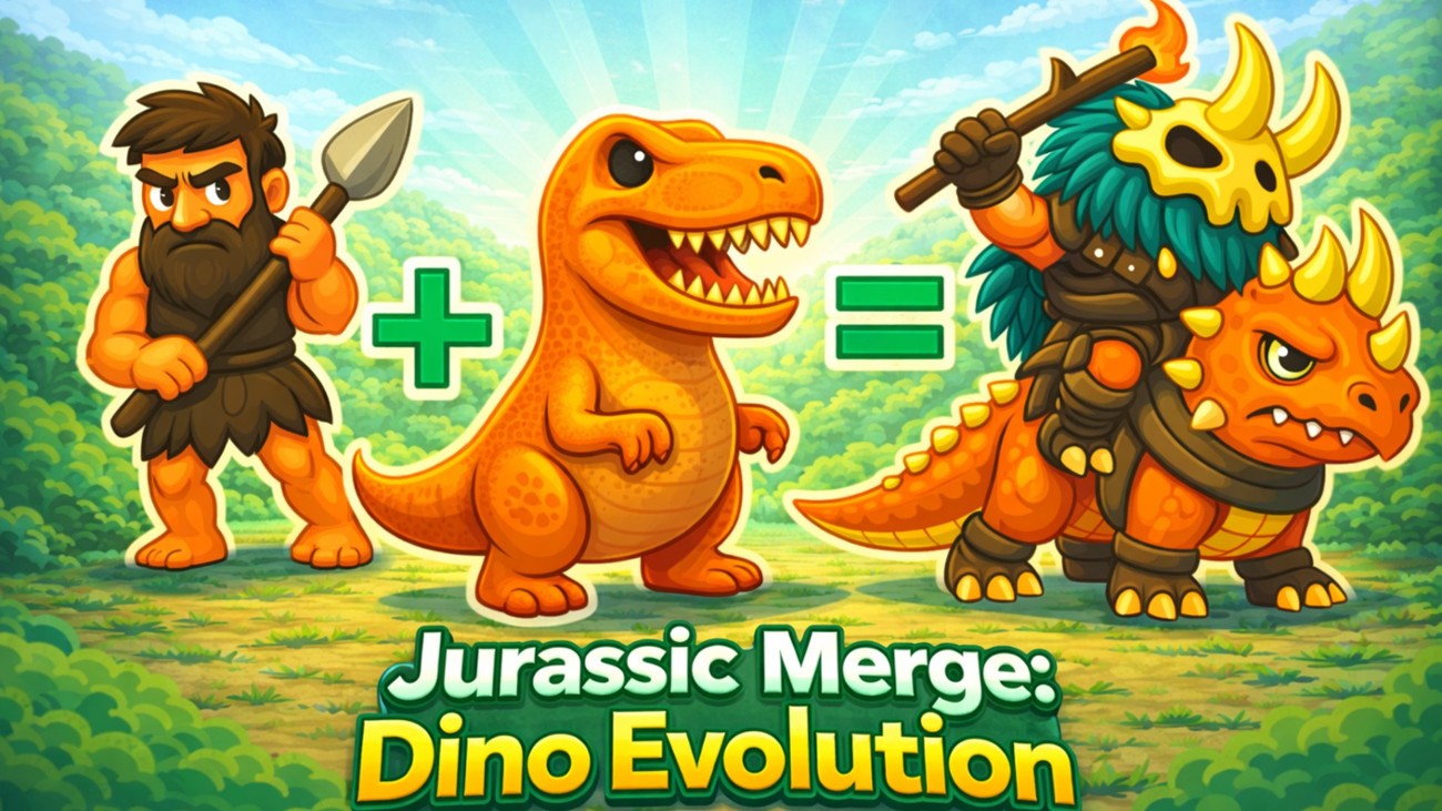 Games like Jurassic Merge: Dino Evolution