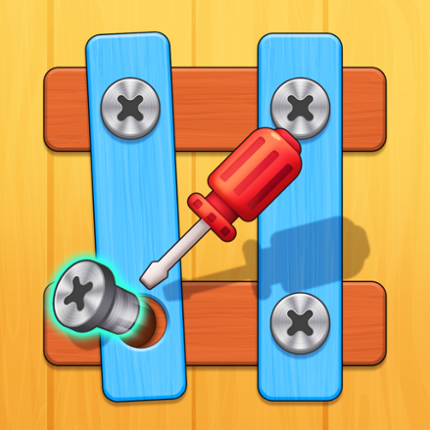 Screw Pin: Nuts & Bolts Puzzle Image