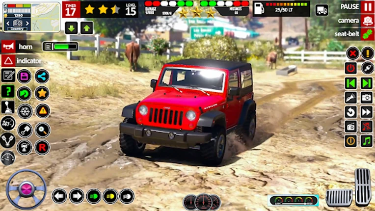 SUV Jeep Game 4x4 Jeep Driving Image