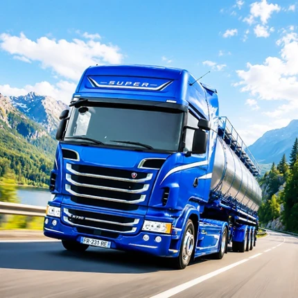 Cargo Truck Simulator Game 3d Image