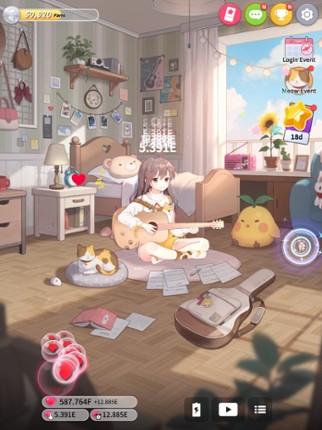 Guitar Girl:Relaxing MusicGame screenshot