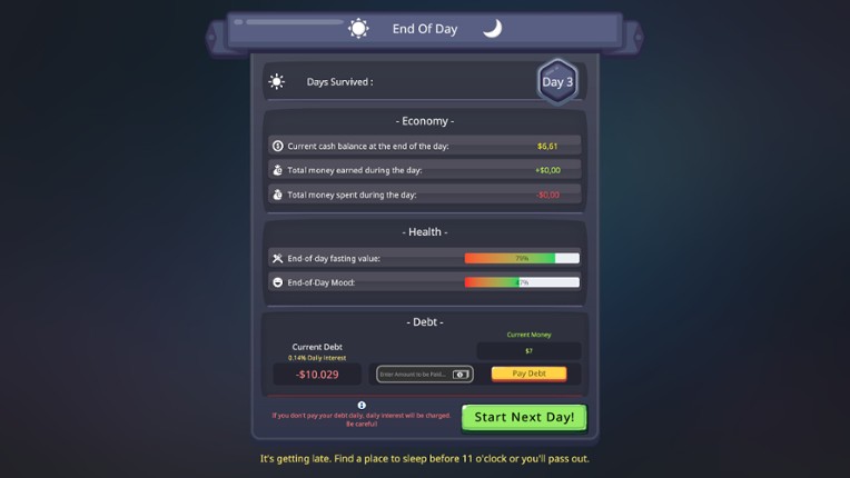 Homeless Life Simulator screenshot