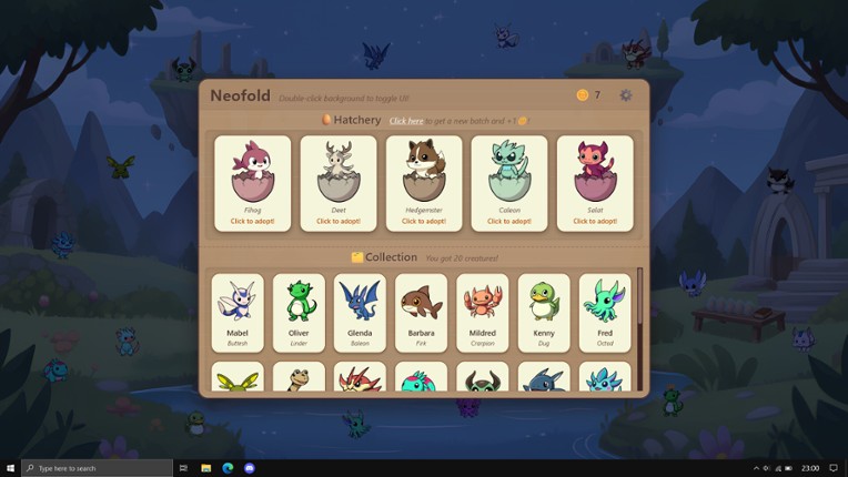 Neofold screenshot