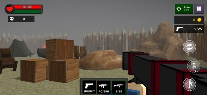 Pixel FPS 3D screenshot