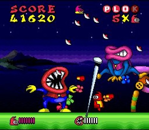 Plok screenshot