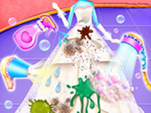 Games like Princess Wedding Cleaning - Washing & Fixing