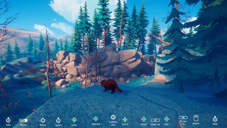 Red Panda: The Quiet Path screenshot