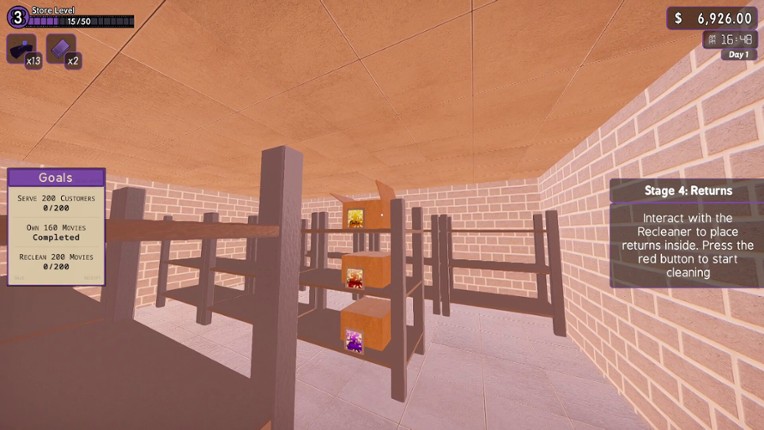 Rental Store Simulator screenshot