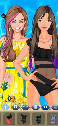 Summer Dress Up game Image