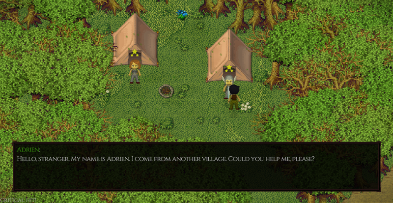 The Time Traveler - choices and consequences ARPG screenshot