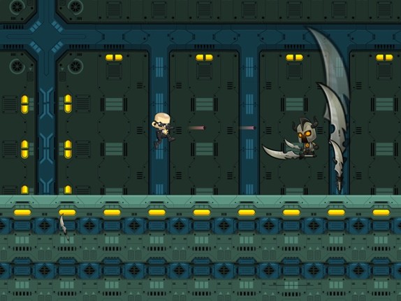 Aliens 2D: Run &amp; Gun screenshot