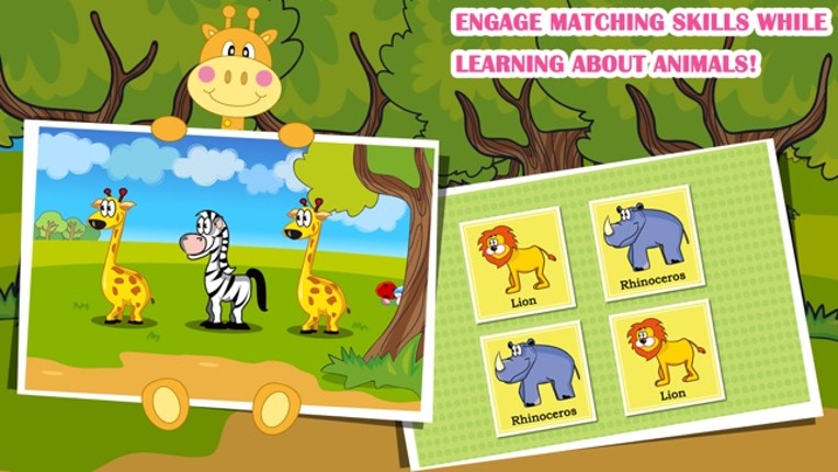Animals Toddler Preschool FREE -  All in 1 Educational Puzzle Games for Kids screenshot