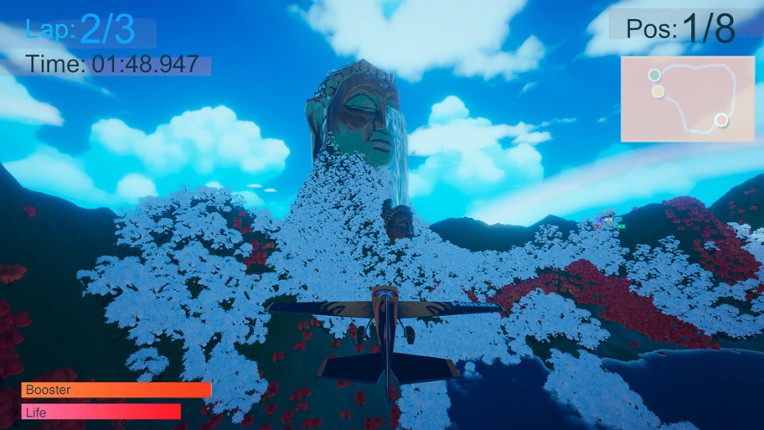 Blue swift wind screenshot