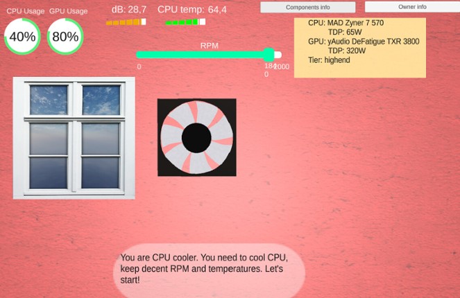 Cooling Simulator Image