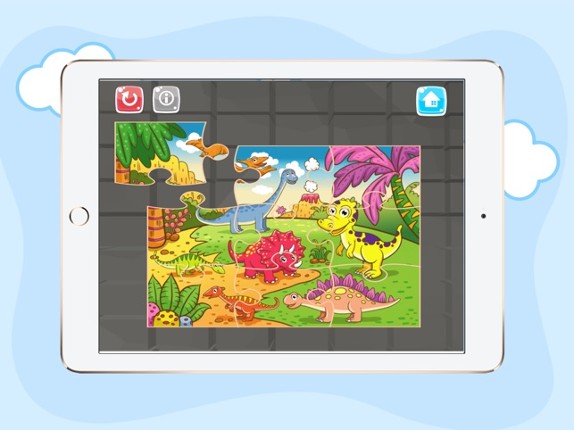 Dinosaur Jigsaw Puzzles Activities For Preschool screenshot