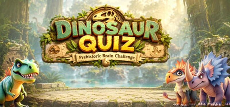 Dinosaur Quiz Trivia - Prehistoric Brain Challenge Image