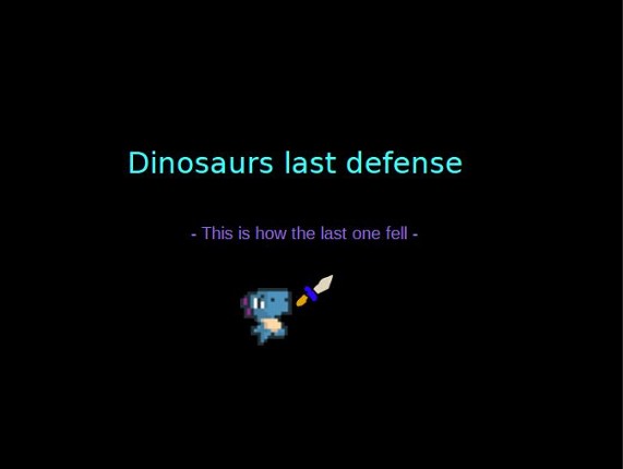 Dinosaurs last defense! Game Cover