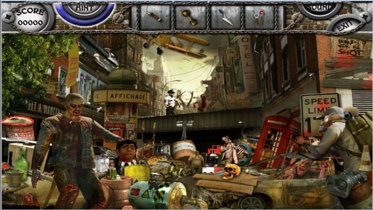 Evil Zombies Hidden Object screenshot