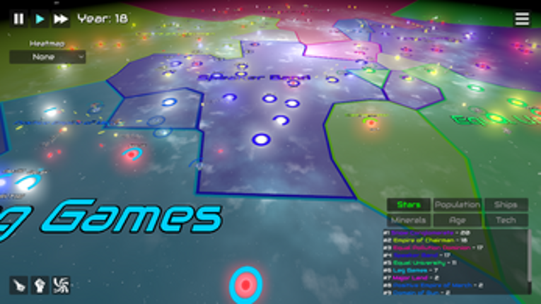 GalactiWar - Empire Simulator Image