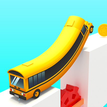 Car Bridge 3D: Draw to Save Image