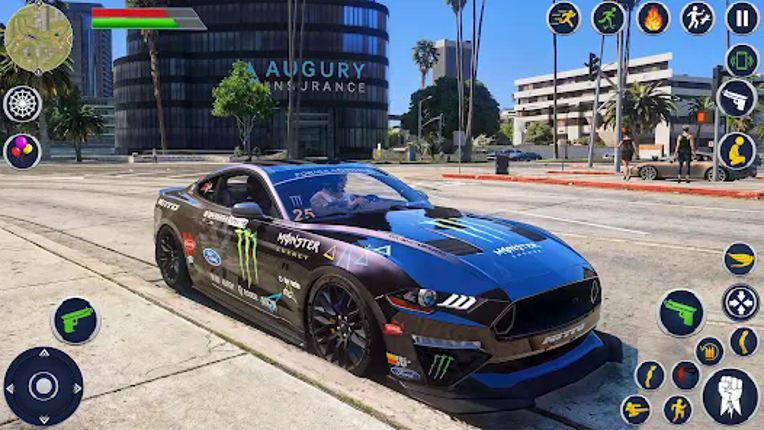 Open World Gangster Car Game screenshot