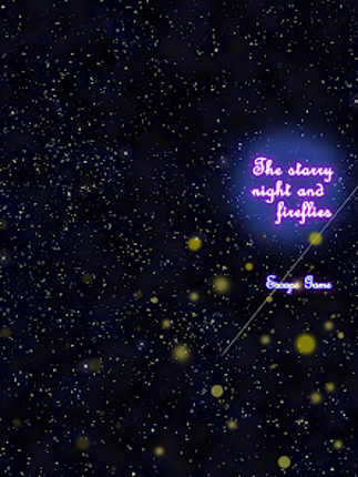 The starry night and fireflies screenshot