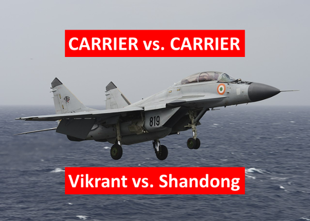 Carrier vs. Carrier: Vikrant vs. Shandong Game Cover