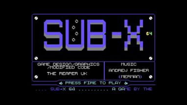 SUB-X 64 (C64) Image