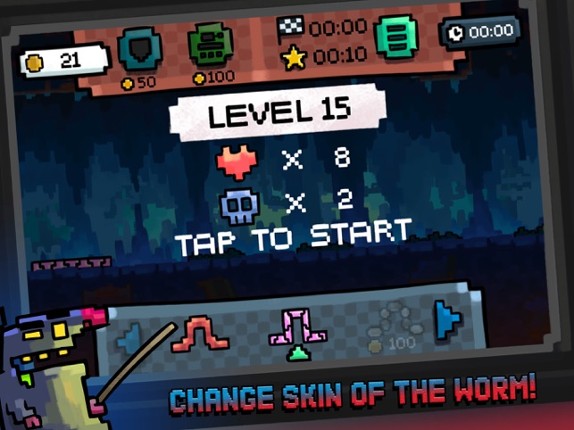 Let's Worm screenshot