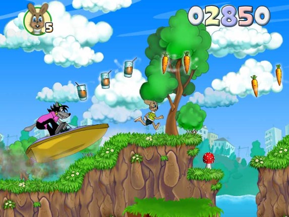 Nu, pogodi! Vypusk 4: Dogonyalki screenshot