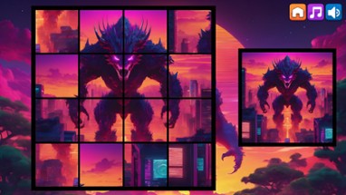 OG Puzzlers: Synthwave Monsters Image