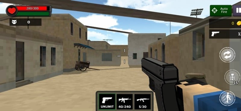 Pixel FPS 3D screenshot