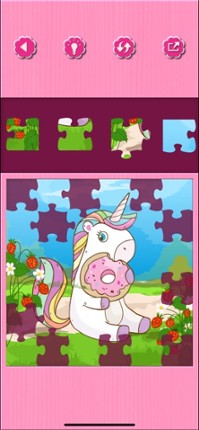 Pony Unicorn Puzzles For Kids screenshot