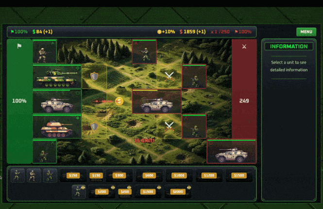 WAR DECK: Tactical Warfare Simulation Image